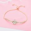 Bracelet Jewelry Women S Bracelet Simple Classic Four-Leaf Clover Bracelet Personalized Micro-Set Zircon Gold-Plated Bracelet view 2