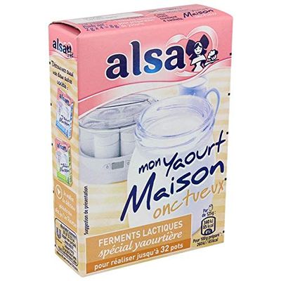 Alsa - Preparation Creamy Homemade Yogurt 8G - Lot of 3 - Price Per Lot - Fast Delivery