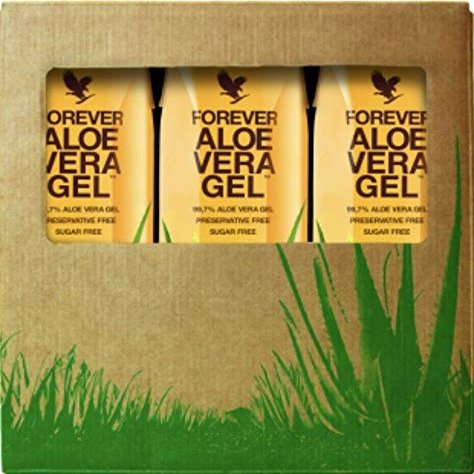 Aloe Vera Gel Drink Tripack by Forever (3 x 1litre Tetrapaks)