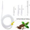 Smokitcen Enema Kit  2L Enema Bag 5.0ft. Long Silicone Hose  5 Multi-Size Reusable Tips  Controlled Water Flow  for Colon Detox Cleanse Enemas view 2