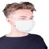 Face Protection Washable Fabric 100% Cotton with Nasal Barrette Made in France AFNOR Standards Two Layers per Pack of 2 (Off-White) view 2