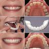 MUYEY 1 Set Perfect Smile Teeth Veneers Top and Bottom Fake Cosmetic Teeth Veneers Instant Comfort Fit Whitening Flex Denture Cover view 4