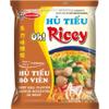 ACECOOK Oh Ricey Instant Rice Noodle Beef Ball, 70 g - Pack of 24 view 1