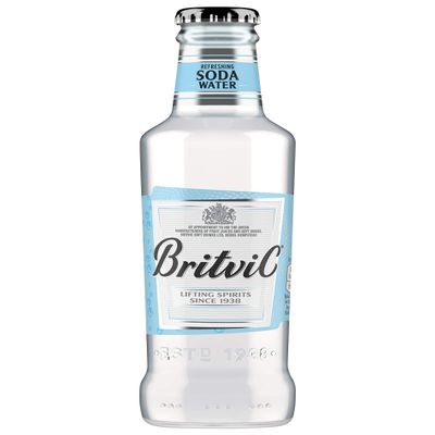 Britvic Soda Water - 24x200ml