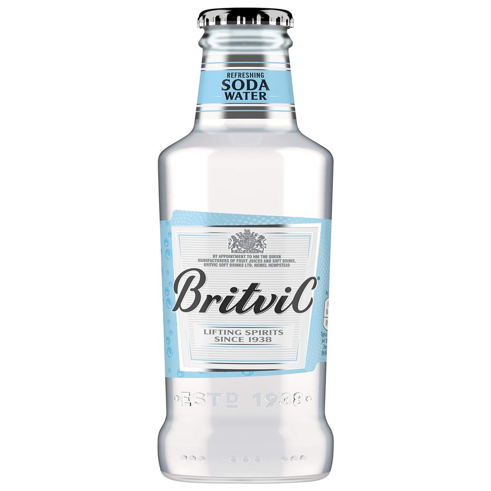 Britvic Soda Water - 24x200ml