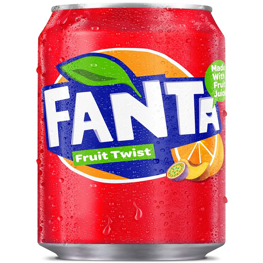 Fanta Fruit Twist Cans - 24x330ml