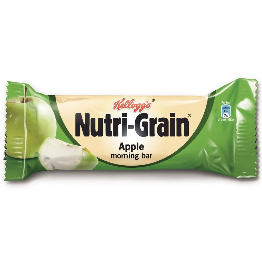 Kelloggs Apple Nutri Grain Bars - 25x37g