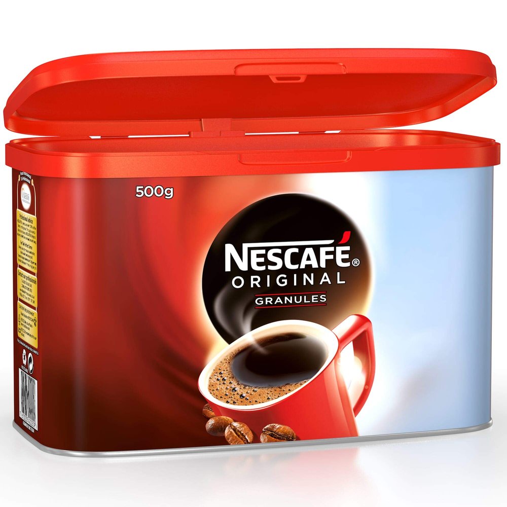 NESCAF Original Coffee Granules Tins - 6x500g