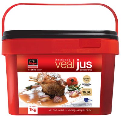 Major Gluten Free Thick Veal Jus Powder Mix - 2x1kg