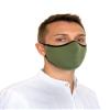 Relaxsan UNIMA [Green]  Courtesy fresh fabric face band  ultra light with silver X-Static and Dryarn fibres view 2