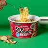 Nissin Top Ramen Bowl Ramen Noodle Soup Beef 93ml (Pack of 6) view 3