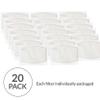 Weddingstar PM 2.5 Protective Mask Filters 5-Layer Carbon Technology - 20 Pack view 3
