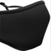 NEKAVA Premium Mouth and Nose Protection Black with Nose Clip and Adjustable Straps Cotton Mouth Guard Mask Washable and Durable Face Mask view 2