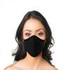 NEKAVA Premium Mouth and Nose Protection Black with Nose Clip and Adjustable Straps Cotton Mouth Guard Mask Washable and Durable Face Mask view 4