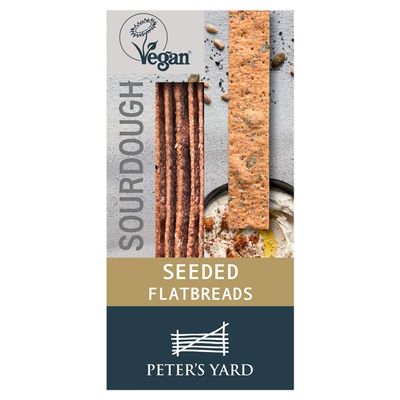 Peter's Yard Seeded Flatbread Sourdough, 135 g