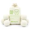 Heritage Park Laundry Essentials Heritage Park Wool Dryer Balls - 100% New Zealand Wool , Reusable Dryer Balls for Laundry - Decrease Drying Time - Set of 6 with Storage Bag view 1