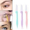 3PCS Eyebrow Razor Shaper for Precisely Triming and Shaping Facial Hair Women's Trimmer Shaving Grooming Kit view 2