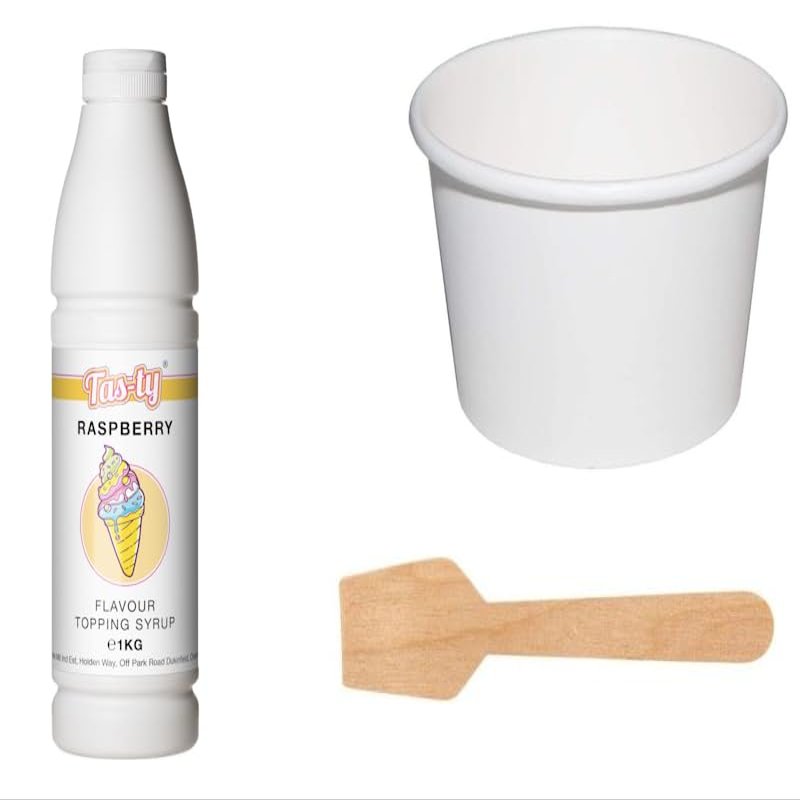 TAS-TY - Ice Cream Parlour Pack (Party Pack) (RASPBERRY SAUCE)