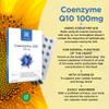 Healthspan Coenzyme Q10 100mg | 60 Capsules | Supports Heart Health & Energy Metabolism | Added Vitamin B1 | All Natural CoQ10 Fermented for Optimum Purity | Sunflower Oil Base | Vegan view 2
