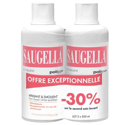 Saugella Poligyn Intimate Cleansing Care 2 x 500ml