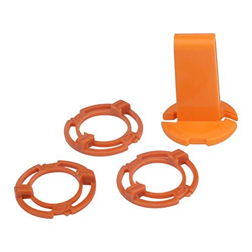 3pcs Orange Lock-ring Retaining-Plate Blade Holder Replacement for SH70 SH90 S9000 RQ12 S7000 +Un-lock Holder Tool Shaving Heads Accessories