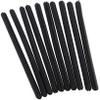 10pair Eyeglasses Temple Covers Silicone Eyeglass End Tips Ear Sock Pieces Tube Replacement Anti-Slip Ear Pads Eyeglasses Sleeve Retainer - Black (Black) view 3