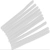 10pair Eyeglasses Temple Covers Silicone Eyeglass End Tips Ear Sock Pieces Tube Replacement Anti-Slip Ear Pads Eyeglasses Sleeve Retainer - Black (White) view 2