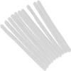 10pair Eyeglasses Temple Covers Silicone Eyeglass End Tips Ear Sock Pieces Tube Replacement Anti-Slip Ear Pads Eyeglasses Sleeve Retainer - Black (White) view 3