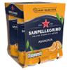 San Pellegrino Italian Sparkling Drinks Classic Taste Original Sparkling Orange Canned Soft Drink 4 x 330 ml view 3