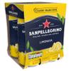 San Pellegrino Italian Sparkling Drinks Classic Taste Original Sparkling Lemon Canned Soft Drink 4 x 330 ml view 3
