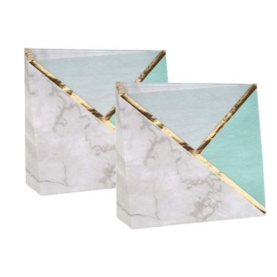 16pcs Dinner Napkins Disposable Paper Tissue Facial Tissue Party Napkin Disposable Napkin Party Supplies Napkin Tableware Hexagon
