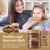 Achva Sesame and Chocolate & Sesame and Date Syrup - 2 x 400G Kosher Spreadable Tahini Chocolate and Date Syrup - Made from Natural Sesame Paste Tahini Snack. view 3
