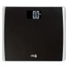 EatSmart High Capacity Scale with Extra Wide Platform, Stainless Steel, Black, 1 Count (Pack of 1) view 1