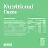 Graze Sea Salt & Pepper Veggie Protein snacks - Vegan Snacks, High in Protein & Fibre - Packaging may vary - (6 x 100g Snacks) view 2