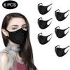 N/O 6PCS Unisex Reusable Face Masck Washable UK Multifunctional Outdoor Headwear Neck Breathable Washable Riding Motorcycle Headwear Dust Cover UV Protection view 1