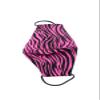 OgLuxe Womens 100% Cotton Washable Outdoor Face Protector Mouth Cover Floral with Ear Loops (PinkZZebra) view 1