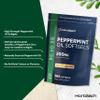 Peppermint Oil Capsules 200mg | Naturally Sourced | 365 Softgel Capsules | Peppermint Essential Oil | by Horbaach view 2