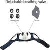 Chishti Anti-dust Mask Unisex Training Smog Face Mask Running Dust Filter Cover Masks Cycling Bike (Ear Loop) (Blue) view 3
