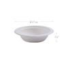 Eco-Products Vanguard Disposable Round Sugarcane Bowl, No PFAS Added, Eco-Friendly, Compostable, Grease and Cut Resistant, Microwave Safe, 12 oz, Case of 1000 view 3