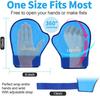 NEWGO Hand Ice Pack Glove, 2Pack Hot Cold Therapy Full Coverage Ice Cryotherapy Gloves, Soft Gel Cold Gloves for Arthritis, Carpal Tunnel, Chemotherapy, Swelling -Blue view 4