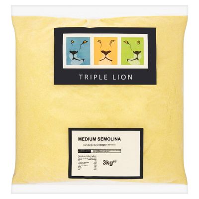 Triple Lion Semolina - 4x3kg