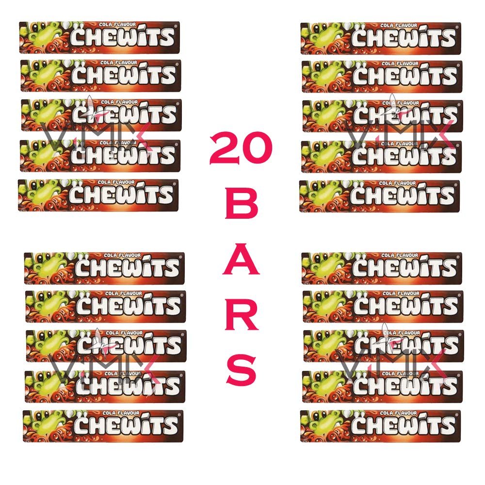 CHEWITS COLA Flavour Chewy Sweets 30 g (20)