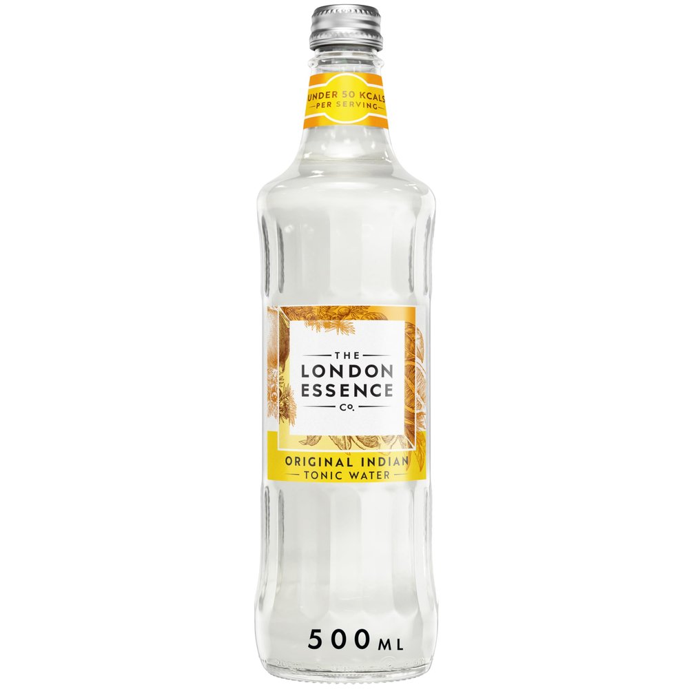 The London Essence Co. Original Indian Tonic, Premium Cocktail Mixer, 500ml