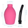 TopQuaFocus 10oz Silicone Enema Bulb Kit for Men Women Colon Cleaning Comfortable Coffee Enemas Shower Head 4.8' Tips(red) view 3