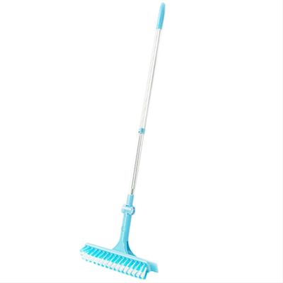 Stiff Bristles with Long Handle Brush Floor Brush Kitchen Toilet Bathroom Floor Tile Tile Carpet Cleaning Brush Cleaning Tool