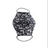 OgLuxe Womens 100% Cotton Washable Outdoor Face Protector Mouth Cover Floral with Ear Loops (TwoLayer XOXO) view 1