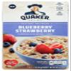Quaker Instant Oatmeal Blueberry Strawberry ( 6 - 1.37 Packets ) view 1