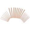 600pcs Hair Removal Kit Ice Cream Sticks Waxing Spatulas Nail Scraper Wax Sticks for Hair Removal Large Wood Makeup Spatula Wax Applying Sticks Bulk Lollipops Small Hard Wax Wooden view 1