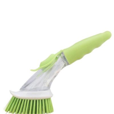 Automatically Add Liquid Dishwashing Brush Pot Brush Long Handle Home Kitchen Wipe Does Not Hurt Non-Stick Pot Cleaning Lazy Artifact Brush