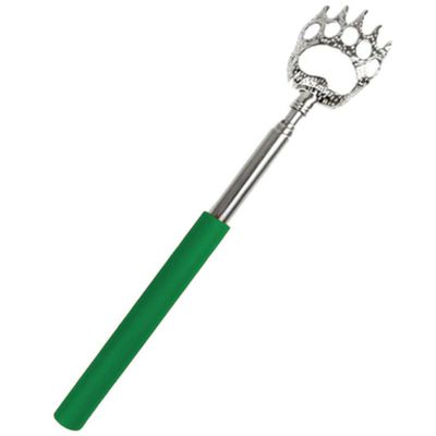 Bear Claw Back Scratcher Metal Extending Extendable Massager Head Portable Telescopic Summer Gift UK Free P&P (Green)